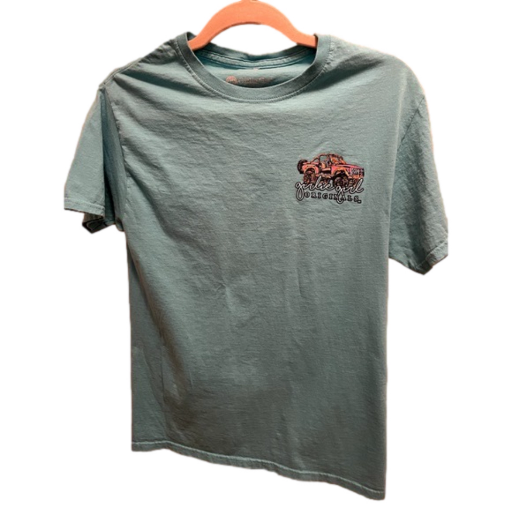 Bronco women's graphic Tshirt by Girlie Girl